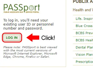 publix org oasis passport