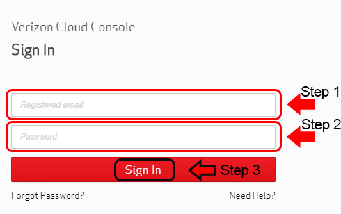 verizon cloud account login