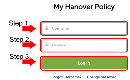 hanover insurance login