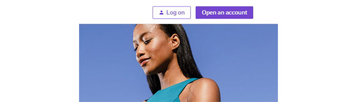 ETrade Login button