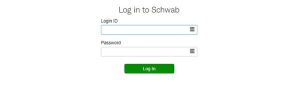 charles schwab login client center