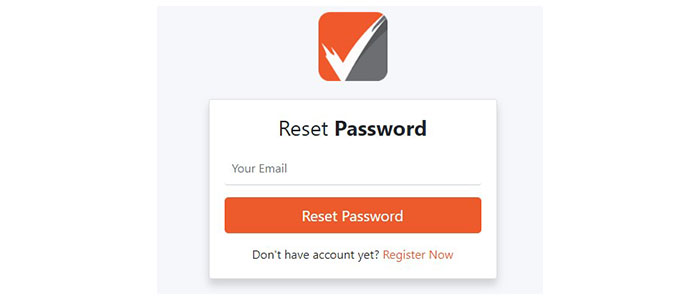 SureTrader Reset Password