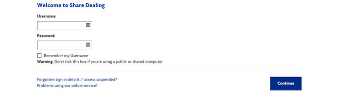Halifax Sharebuilder Login