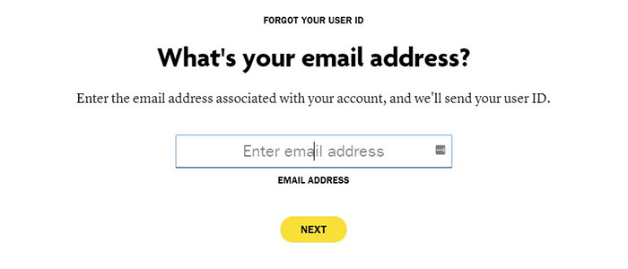 TIAA CREF Brokerage Recover Username